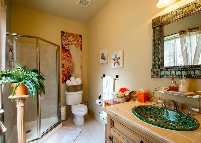 Guest house Wellness Casita With Hot Tub, Outdoor Sauna & Private Courtyard 4*